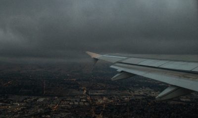 Zła pogoda, lądowanie,