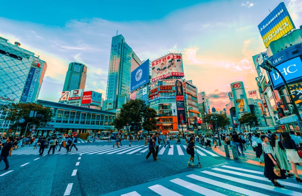 Shibuya, Tokio Japonia