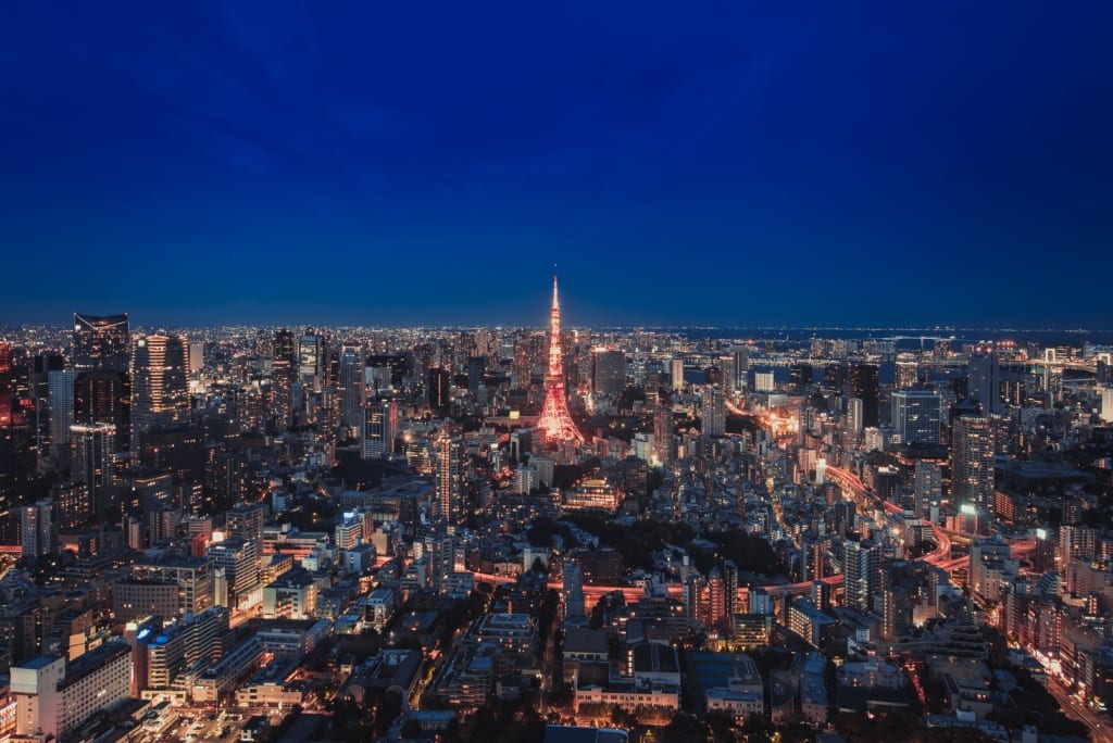 Tokio nocą, Japonia