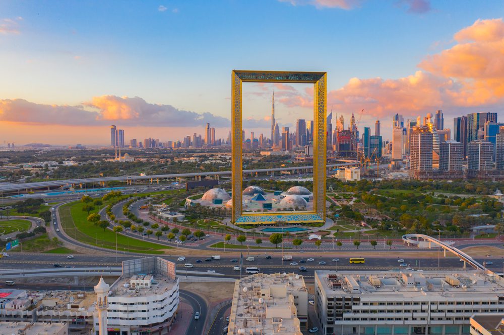 Dubai Frame, fot. Tavarius Shutterstock